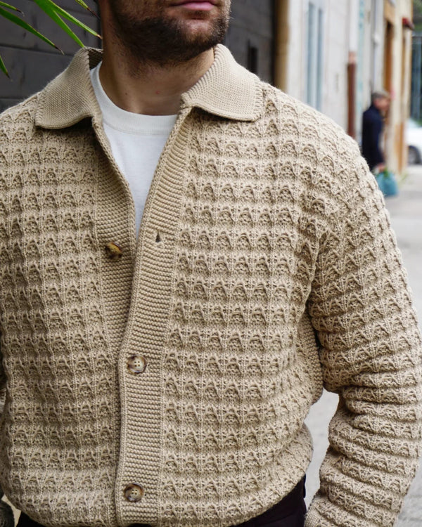 cardigan lavorato